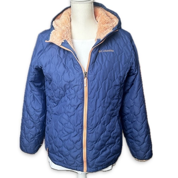 Columbia Jackets & Blazers - Columbia Blue Quilted Zip Jacket